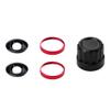 360 X5 Accessories, 360 X5 Detachable Lens Kit, 360 X5 Replacement Lens Kit, 360 X5 Lens Guard (red Ring 2pcs) view 1