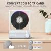 HOTT C229 Portable CD Player Bluetooth 5.3 CD Players for Home,Music Player with HiFi Speaker,Recheageable 4000mAh, Micro SD/AUX Desktop CD Players (White) view 3