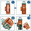 1PC Heavy Duty 2Poles Double Throw 2P 100A Disconnect Switches(2P-100A NO Light) view 3