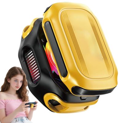Phone Cooler - Mobile Cooling Pad, Magnetic | Smart Fast Cooling Fan with Digital Display for Smartphone Tablet gamlng Travel Hot Weather Home Use Men Women Thermal Heat Dissipation