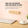 Adhesive Punch-Free Socket Holder, Strong Wall Mount Power Strip Organizer, Self Adhesive Power Strip Holder, Damage-Free Installation & Space-Saving Design for Home Office or Kitchen (White,5pcs) view 3