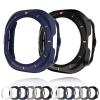 TYEMLM PC Protective Cover for Samsung Galaxy Watch 7 Ultra 47mm Protect Shell for Galaxy Watch 7 Ultra 47mm SmartWatch Protector Case(Original Black Orang) view 2