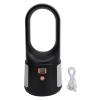 Bladeless Tower Fan Portable USB Rechargeable Desk Fan Standing Fans with 6 Speeds Wind Quiet Bladeless Cooling Fan with LED Display for Home Bedroom Office view 1