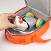 Gaga city Travel Bag compatible with Yoto Mini (2024 Edition), Storage Case Holds Audio Player, Headphones and up to 50 Cards (Orange) view 2