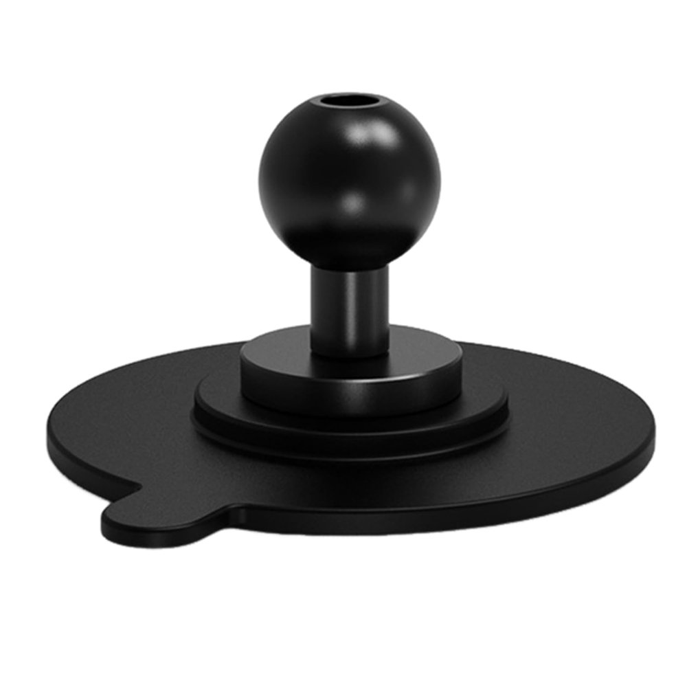 jiahesuw Camera Aluminum 1/4inch Screw 16mm Ball Head Strong Adhesive Suction Cup Holder for Action Camera Suction Mount
