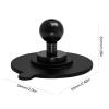 jiahesuw Camera Aluminum 1/4inch Screw 16mm Ball Head Strong Adhesive Suction Cup Holder for Action Camera Suction Mount view 3