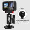 jiahesuw Camera Aluminum 1/4inch Screw 16mm Ball Head Strong Adhesive Suction Cup Holder for Action Camera Suction Mount view 4