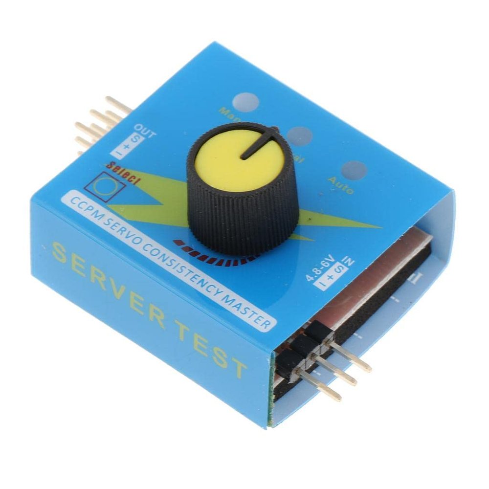 Simple Servo Tester Aircraft Model Motor Tester Three-Speed Indicator