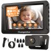1080P Baby Car Camera with HD Night Vision, 3X Zoom, USB/12V Powered, S100C view 1