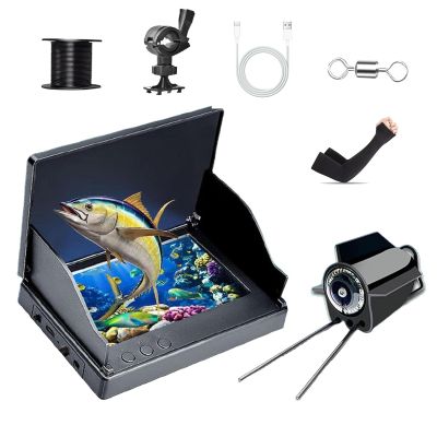 Underwater Fishing Camera, 4.3/5 Inch Portable Ice Fishing Camera, 49/66/98/164ft Underwater Cameras for Fishings, 220 IPS Wide Angle Display, Night Vision Portable Fish Finder (4.3inch-30m)