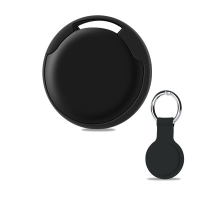 KTTGO Air Tracker Tag, Smart Bluetooth Tracker Tag, Works with Apple Find My APP (iOS Only), Keys Finder and Item Locator for Luggage, Backpack, Suitcase, Pets and more, Waterproof Tracking Tag, Black