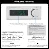 FLYINSKY HiFi Q03Pro CS3310 Remote Preamplifier Stereo Volume Controller + 4 Way Inputs (Silver) view 4