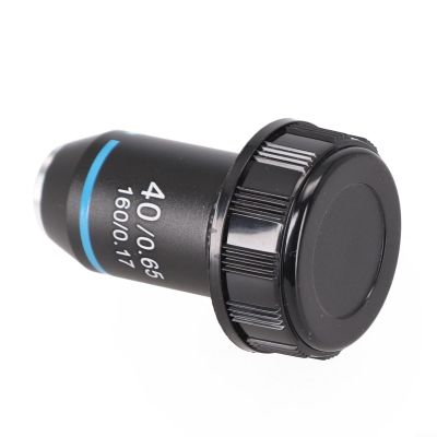 20 2mm Objective Lens for 195 Microscope, Achromatic with 4X 20X 40X 60X 100X Magnifications (40X)