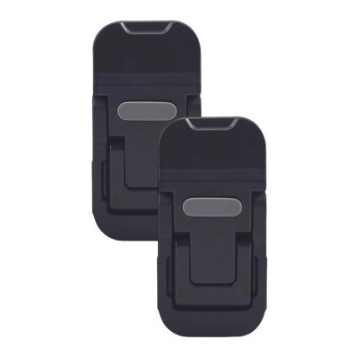 2Pcs Portable Foldable Laptop Stand Invisible Cooling Stand Height Adjustable Metal Laptop Tablets Desk Mount