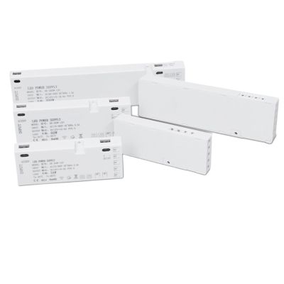 220V LED Cabinet Light Transformer DC12V/24V 24W 36W 60W 100W 150W 200W for Kitchen/Pantry/Wardrobe Light Strip with Dupont Port(60W,DC 12V_AU Plug 220V)