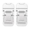 2Pcs Portable Foldable Laptop Stand Invisible Cooling Stand Height Adjustable Metal Laptop Tablets Desk Mount view 1