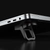 2Pcs Portable Foldable Laptop Stand Invisible Cooling Stand Height Adjustable Metal Laptop Tablets Desk Mount view 4