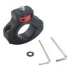 Aluminum Handlebar Mount with 1/4 Screw for GoPro,for Insta 360X5/X4/X3, for DJI Osmo, for Akaso & Fill Light360 Rotatable Bike & Motorcycle Camera Mount with Side Reinforcement view 1