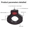 Aluminum Handlebar Mount with 1/4 Screw for GoPro,for Insta 360X5/X4/X3, for DJI Osmo, for Akaso & Fill Light360 Rotatable Bike & Motorcycle Camera Mount with Side Reinforcement view 2