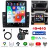 Surakey 4G+64G Car Stereo Radio for Dodge Durango 2004 2005 2006 2007 2008 2009 Android for Carplay/Android Auto 9.7inch Double USB Interface Steering Wheel Control Bluetooth WiFi GPS Navi Player view 2