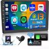2+64G Car Stereo Radio for Jeep Wrangler JK 2007-2010, for Dodge Ram 1500 2500 3500 2006 2007 2008, for Chevy Silverado 1500 2500 1999-2006,GPS Navi Head Unit for Carplay Android Auto (10.1in) view 2