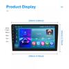 2+64G Car Stereo Radio for Jeep Wrangler JK 2007-2010, for Dodge Ram 1500 2500 3500 2006 2007 2008, for Chevy Silverado 1500 2500 1999-2006,GPS Navi Head Unit for Carplay Android Auto (10.1in) view 4