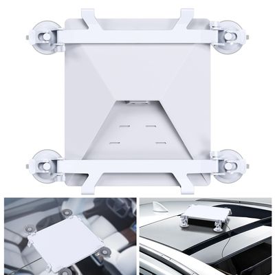 for Starlink Mini Suction Cup Mount - Universal Vehicle Dashboard, Windshield, Sunroof & Window Mount Kit with Strong Suction for Stable Satellite Signal During Driving & Travel - White