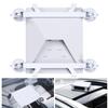 for Starlink Mini Suction Cup Mount - Universal Vehicle Dashboard, Windshield, Sunroof & Window Mount Kit with Strong Suction for Stable Satellite Signal During Driving & Travel - White view 1