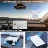 for Starlink Mini Suction Cup Mount - Universal Vehicle Dashboard, Windshield, Sunroof & Window Mount Kit with Strong Suction for Stable Satellite Signal During Driving & Travel - White view 2