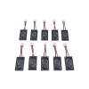 ZVHZQEMMT 10PCS 25 * 15mm Laptop Small Horn 2515 Heat Resistant Paper Voice Coil 1525 Thickness 5mm 4OHM 2W Lucky view 2