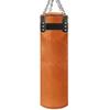 100cm/39.3in,PP-Eic Hanging PU Heavy Duty Sandbag, Fillable Adult Boxing Training Equipment, Freestanding Sandbag with Chain, Home Training Gym, Suitable for Taekwondo, Karate, Judo view 1