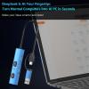 Gugxiom AI Laptop Docking Station, USB Hub with AI Voice Translation, 1 USB 3.0, with GPT Deepseek, for Home Office Remote Work Business Travel (Dual Interface) view 4