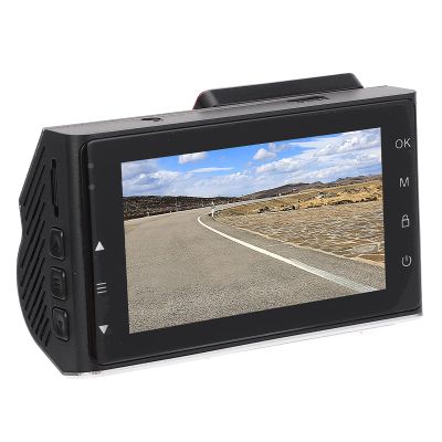 Diyeeni Dash Cam 4K+1080P, 3 Channel Car Camera Front Rear and Inside, Car Dash Camera with APP, Night Vision, G Sensor, 24 Hours Parking Monitor, Motion Detection