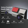 Diyeeni Dash Cam 4K+1080P, 3 Channel Car Camera Front Rear and Inside, Car Dash Camera with APP, Night Vision, G Sensor, 24 Hours Parking Monitor, Motion Detection view 2