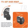 Godox TR-O TR for Olympus TTL HSS Hot Shoe Riser Hot Shoe Extender for GOdox iT30 Pro, iT20, iT22 TTL Flash X3 Trigger for Olympus,Reduce Lens Shadow, Tilt Adjustment 0-90,for Mini Flash Under 300g view 4