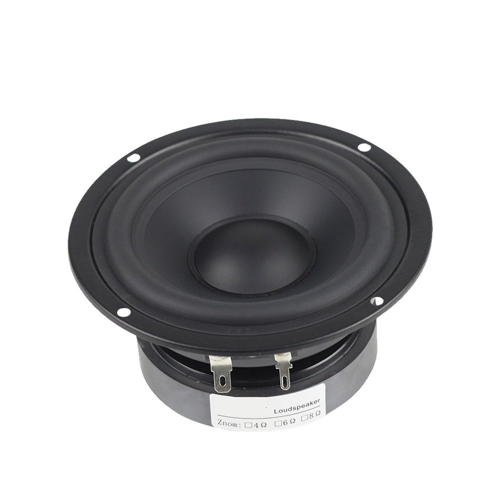 ZVHZQEMMT 4 INCH 40W Pure Midrange Speaker Unit Alto Speaker Bookshelf MID Units Metal Fully Sealed DIY 1PC Lucky