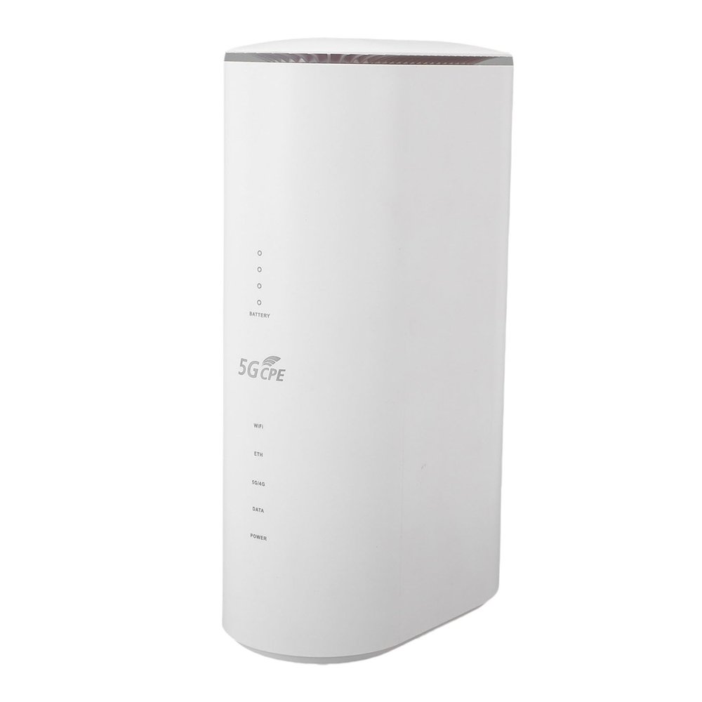 YUEHISY 5G SIM Card Router, No Contract Plug & Play, 32 Devices WiFi 6 Hotspot, 1Gbps LAN, Dual Band 1800Mbps (US Plug)