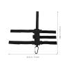 COOPHYA Speaker Holder for Bike: Bicycle Speaker Holder Strap - Polyester Easy Mounts for Mountain Bikes Golf Carts and Scooters view 2