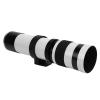 CUIFATI 420 to 800mm F8.3 Telephoto Zoom Lens, Optical Glass Manual Focus Camera Lens, for E Mount Mirrorless Camera with All Metal Construction (White) view 1