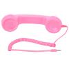 Estink Retro Phone Handset, Handheld Receiver for Cell Phone, Classic Style Retro Phone Headset 1m Coiled Cord, 3.5mm Plug, for All Smartphones and Computers (Rosy) view 3