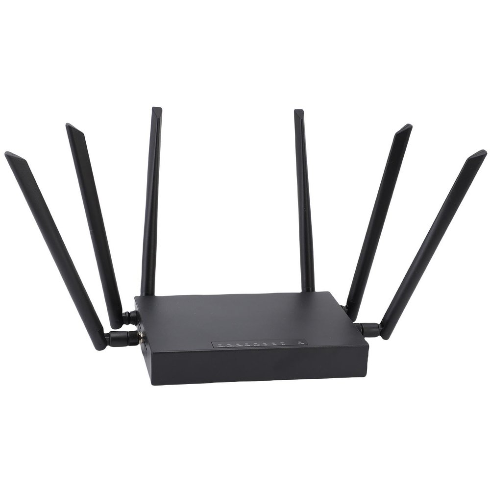 YUEHISY Unlocked 4G LTE Router with SIM Card Slot, 300Mbps High Speed WiFi Hotspot, 5dBi High Gain Antennas