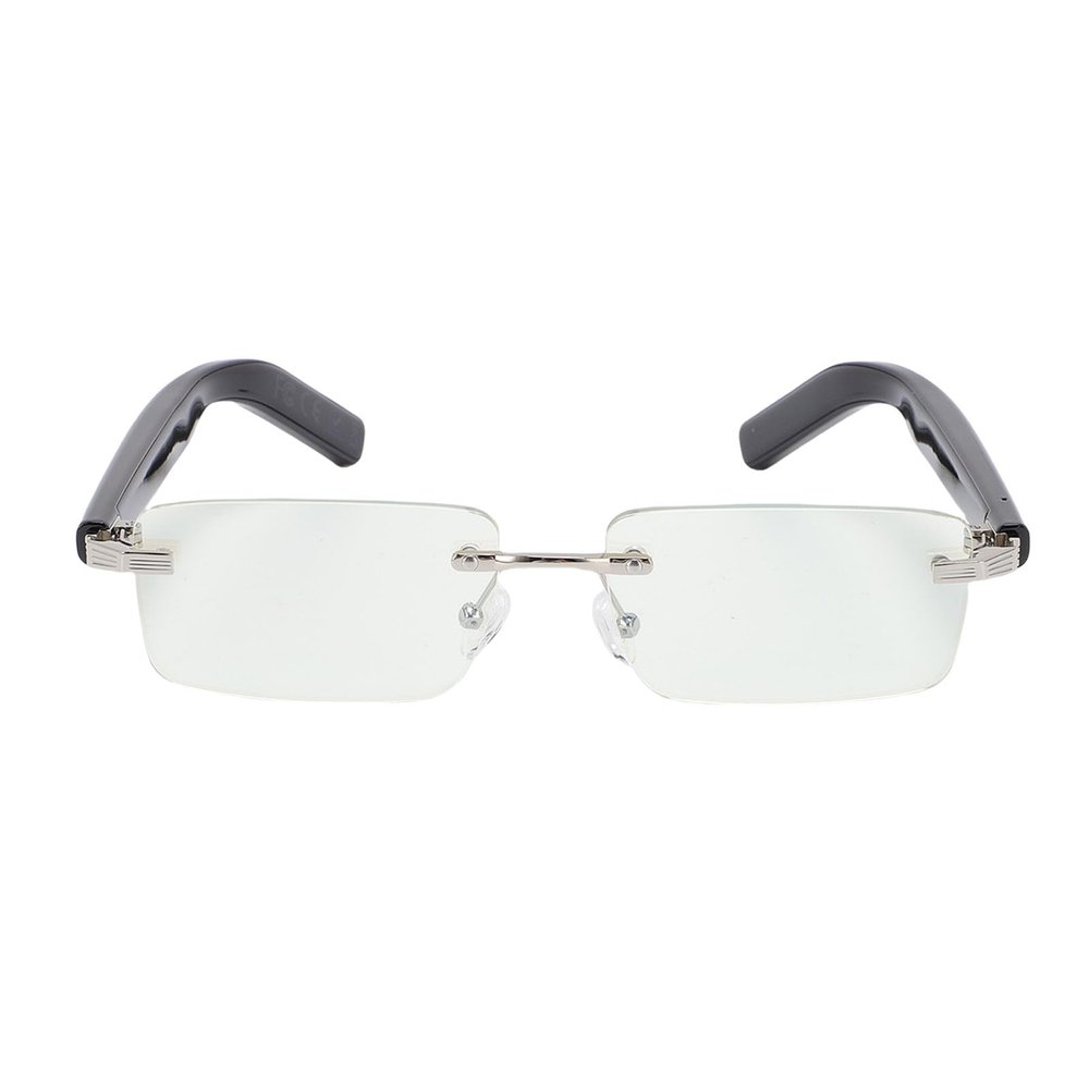 Bewinner Smart Translator Glasses for Travel & Business, Real Time Voice Translation 144 Languages, Bluetooth 5.3 Wireless, Rimless Design, IP54 Water, Open Ear Audio for Calls & Music