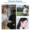 Bewinner Smart Translator Glasses for Travel & Business, Real Time Voice Translation 144 Languages, Bluetooth 5.3 Wireless, Rimless Design, IP54 Water, Open Ear Audio for Calls & Music view 4