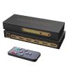 4K@60Hz HDMI Switch 5 in 1 Out, 5 Way HDMI Switcher Selector Box with IR Remote Support Auto Switch(US Power Plug) view 1