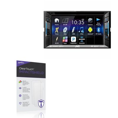 BoxWave Screen Protector Compatible With JVC KW-V220BT - ClearTouch ImpactShield (2-Pack), Impenetrable Screen Protector Flexible Film