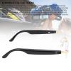 SUNGOOYUE AI Smart Glasses,5.4 Real Time Translation GPT & DeepSeek Support 98% Accuracy Multilingual AI Assistant with Noise Reduction for Business Travel Learning (Gold) view 4