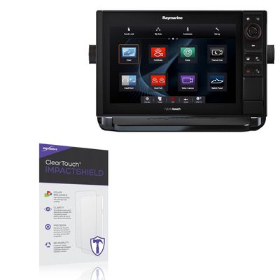 BoxWave Screen Protector Compatible With Raymarine eS128 - ClearTouch ImpactShield (2-Pack), Impenetrable Screen Protector Flexible Film
