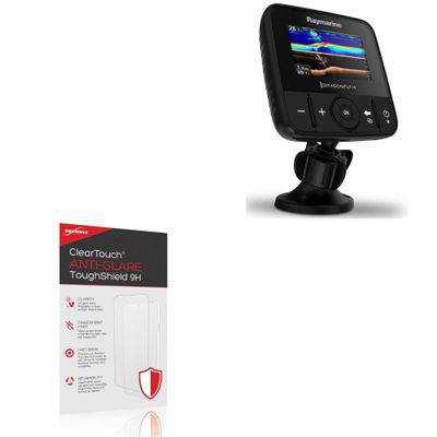 BoxWave Screen Protector Compatible With Raymarine Dragonfly 4Pro - ClearTouch Anti-Glare ToughShield 9H (2-Pack), Anti-Glare 9H Tough Flexible Film Screen Protector