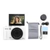 ciciglow 5K Digital Camera for Photography, Wi Fi 75MP Vlog Cameras, Compact Travel Selfie Cam 3 Inch 180 Flip Screen with 18X Zoom, 32GB Memory Card, LED Light (White) view 1