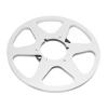 10 Inch Aluminum Alloy Takeup Reel with 6 Holes for 1/4 Inch Tapes High Strength, Classic Design (Silver) view 2